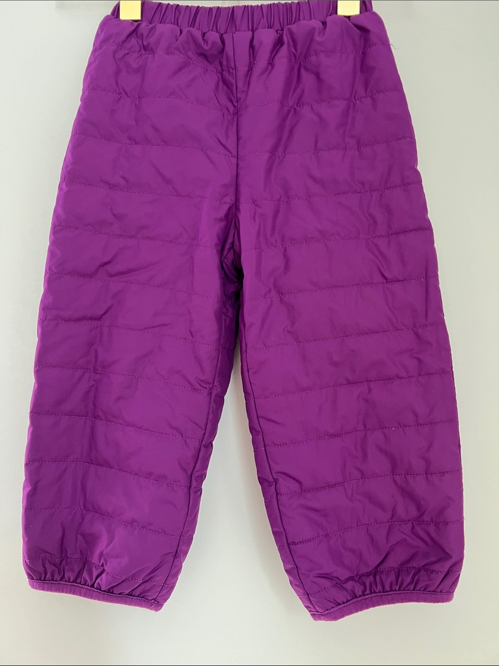 Columbia | Quilted Fleece Reversible Snow Sledding Ski Pants Purple & Pink Sz 4T